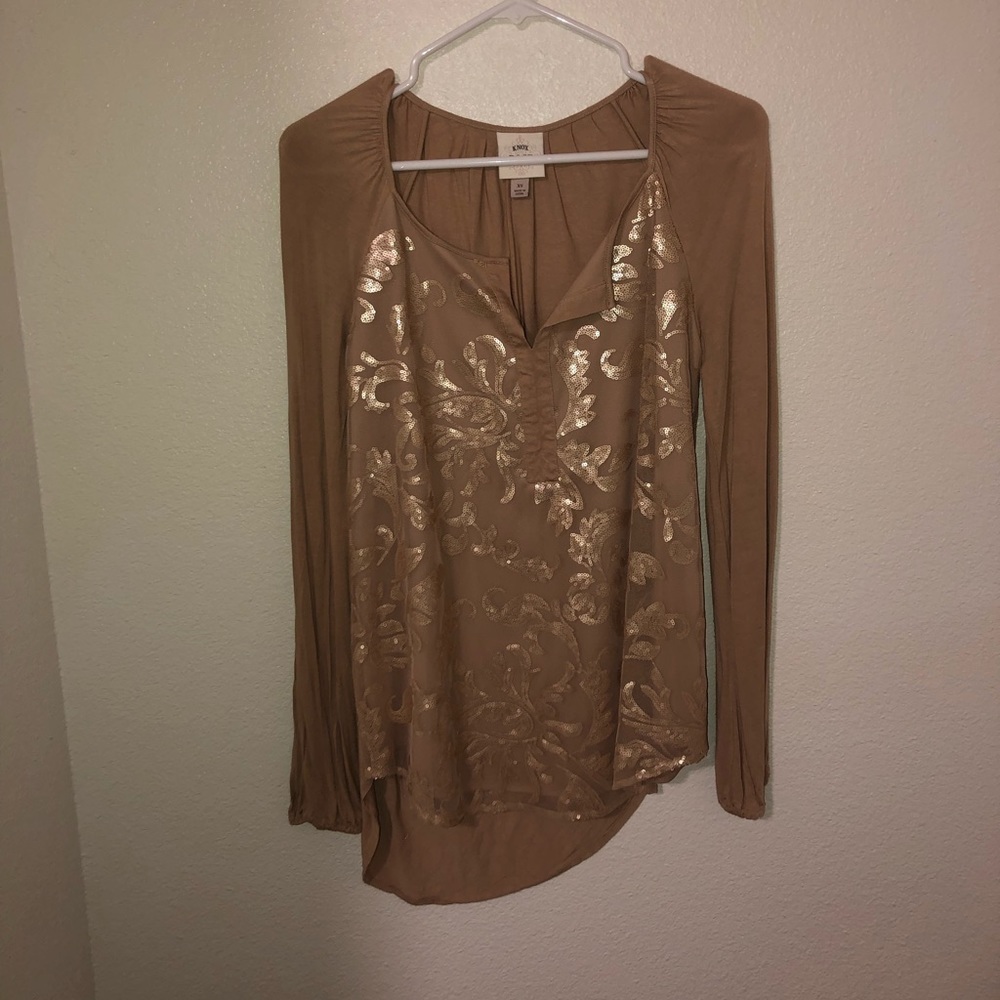 Long sleeve blouse
